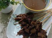 Gambar bumbu kacang sate madura