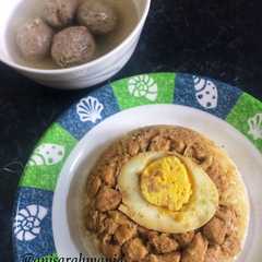 Nasi Tim Ayam + Soup Bakso রেসিপির প্রধান ছবি
