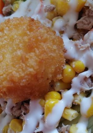 Une photo de Salade de chèvre chaud