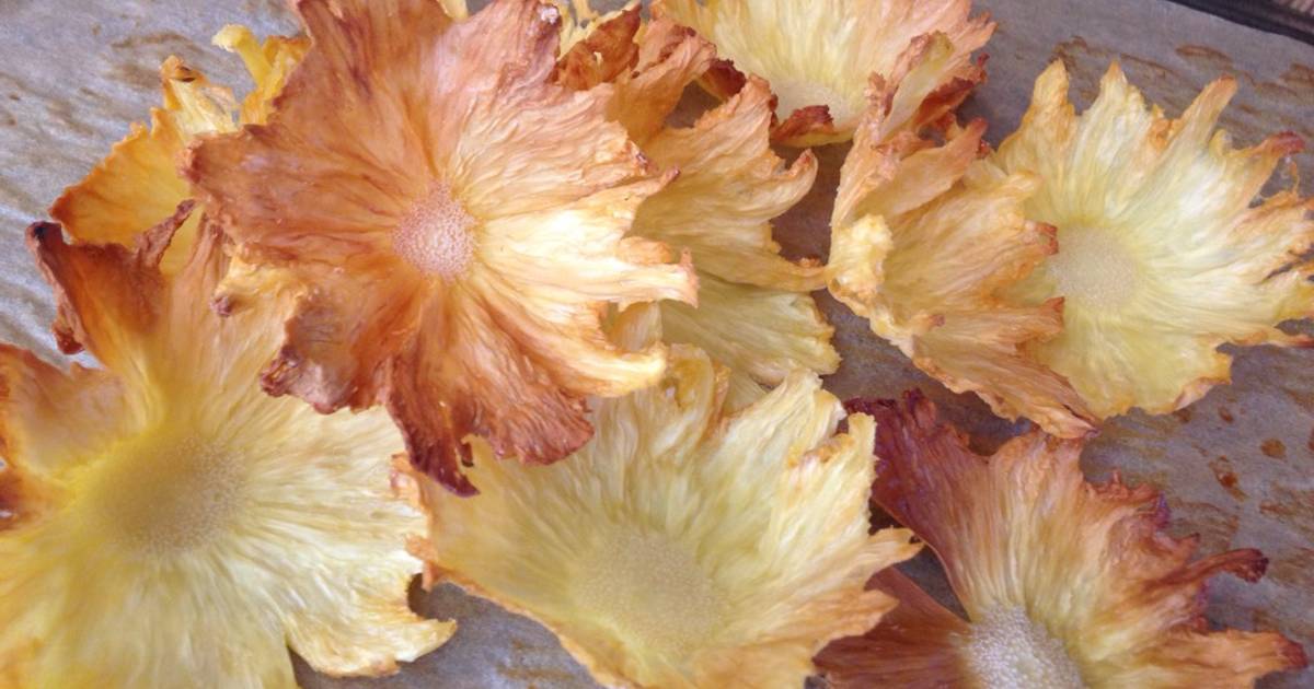 Pineapple Flowers Recipe by Ryan Goodwin Cookpad