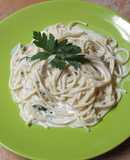 Spaghetti in Philadelphia Cream Cheese Sauce