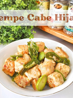 Foto resep Tumis Tempe Cabe Hijau