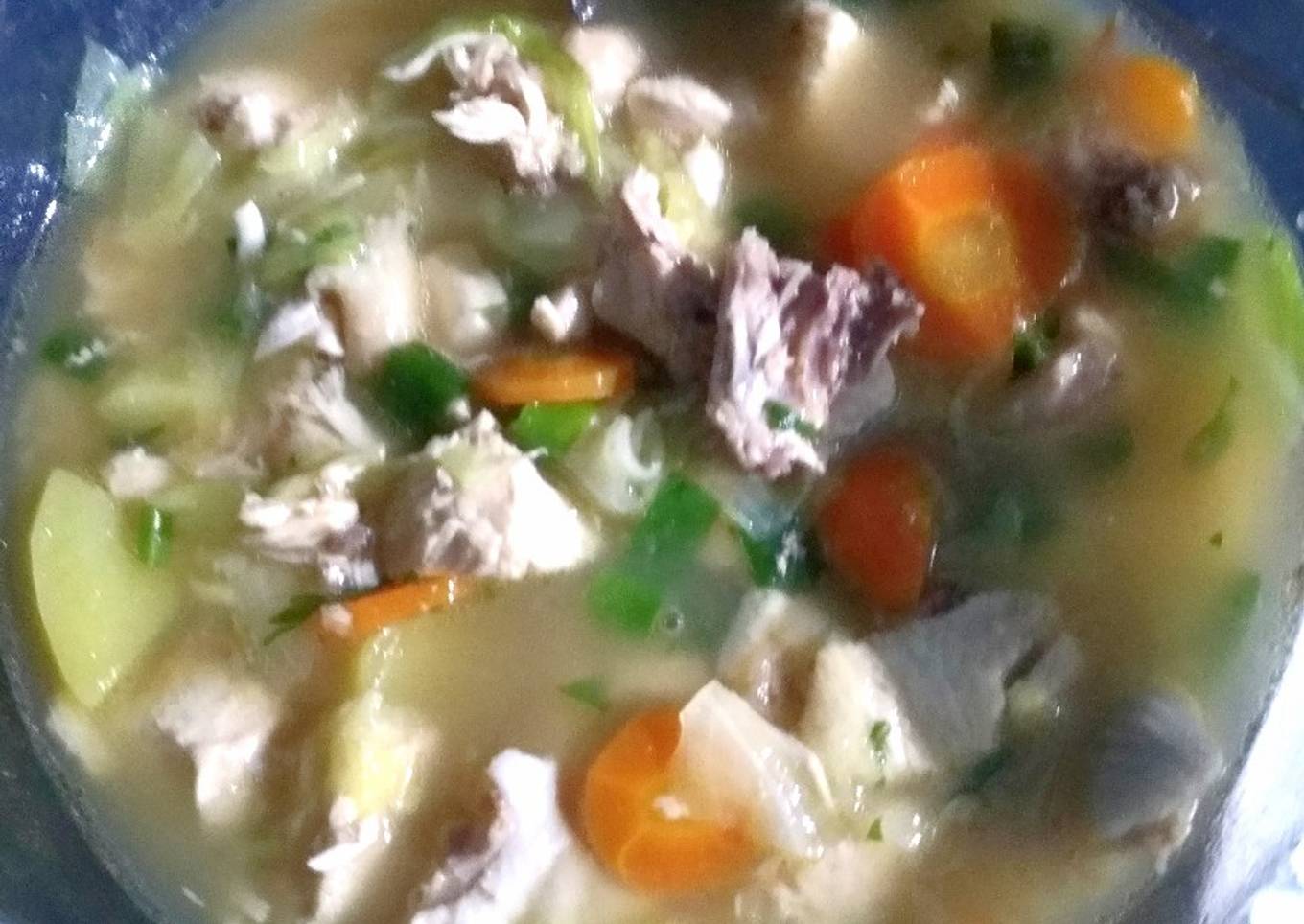 Sup Ayam Rumahan Bumbu Pala