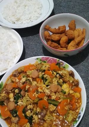 Foto resep Capjay Merah