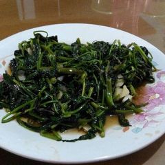 A picture of Kangkoong with Oyster Sauce.