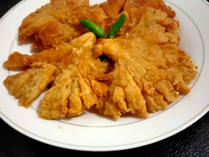 Resep Jamur Tiram Crispy, Enak Banget