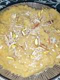 Sesame Gram flour Halwa