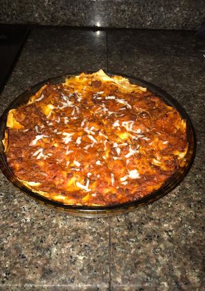 A picture of Lasagna.