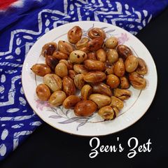 Oven Roasted Jackfruit Seeds A picture of Oven Roasted Jackfruit Seeds.
