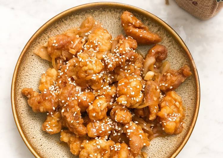 Cara Gampang Menyiapkan Korean Honey Chicken, Bikin Ngiler