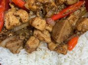 Gambar dada ayam lada hitam