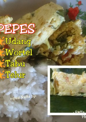 Foto resep Pepes Udang mpasi 1 y+
