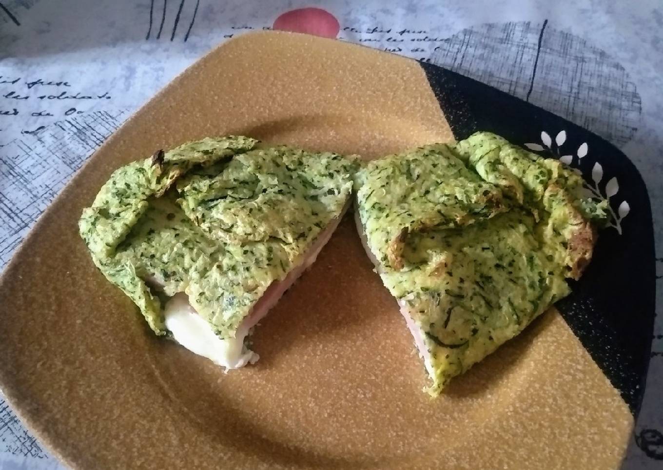 Rollito de calabacín