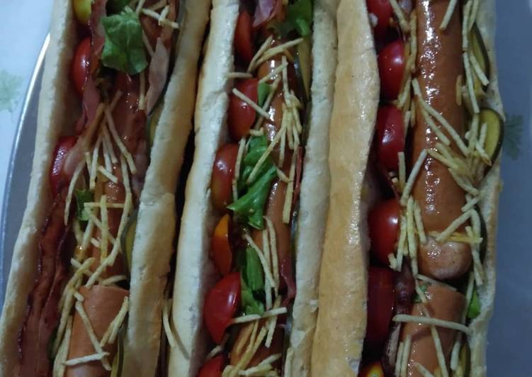 Step-by-Step Guide to Prepare Quick Hot Dog grelhado