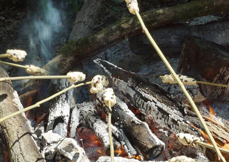 Steps to Prepare Ultimate Bannocks - bread cooked over fire