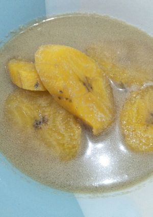 Foto resep Kolak Pisang Tanduk (pakai kayu manis dan sasa santan bubuk)