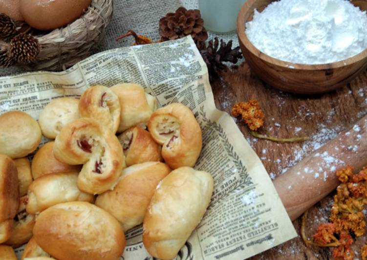 Macam macam Menyiapkan Roti Unyil… empuk. Jadi, Enak Banget