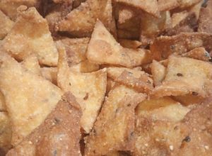 Una foto de Nachos crujientes