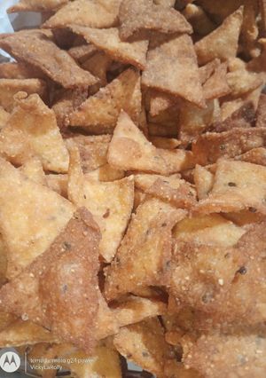 Una foto de Nachos crujientes