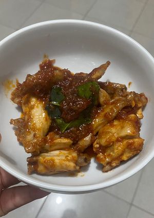 Foto resep Super spicy chicken wings