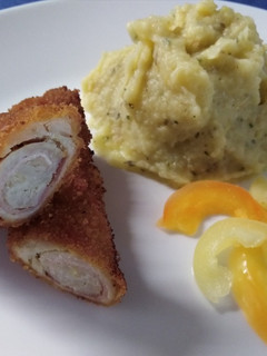 Savanyú káposztával töltött rántott karaj recept fotója