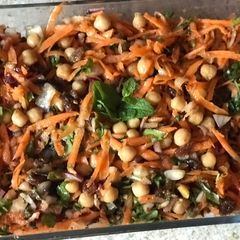 A picture of Moroccan salad.