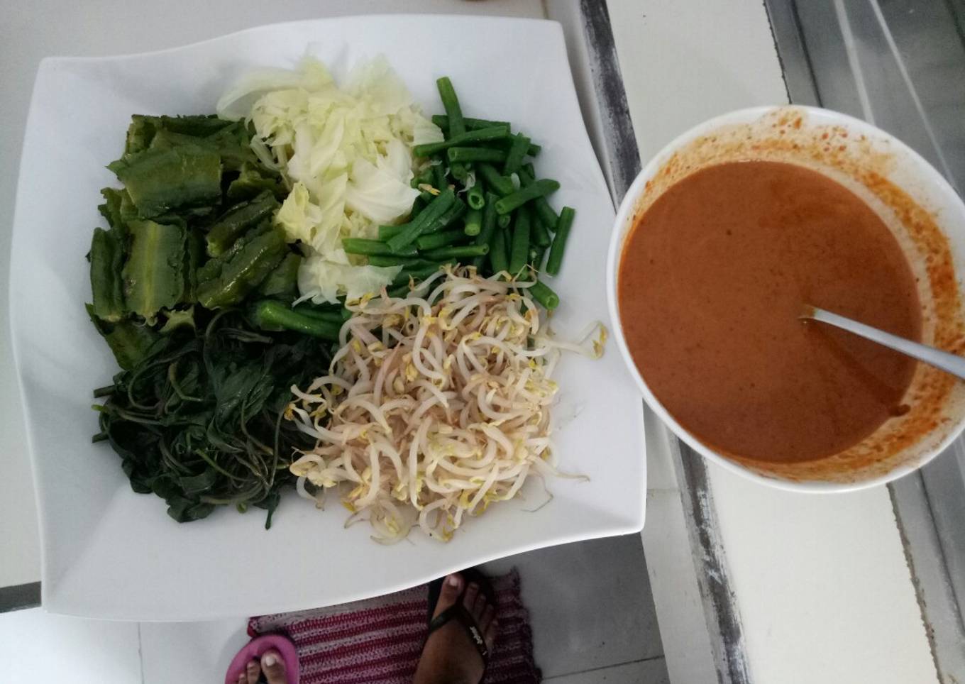 Pecel sayuran