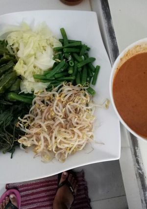 Foto resep Pecel sayuran