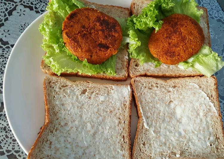 Easiest Way to Make Yummy Veggie Masala Burger Patties