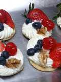 Masitas con frutos rojos 🍓