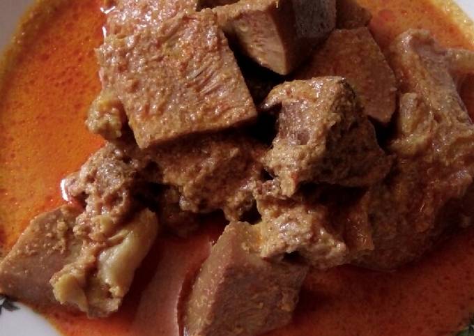 Anti Ribet, Buat Gulai Daging Bekawan Cubadak Ekonomis Untuk Jualan