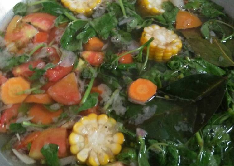 Sayur asem bayam sederhana#bikinramadanberkesan