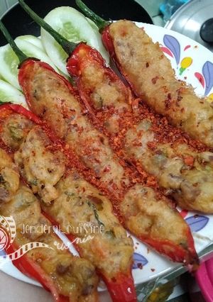 Foto resep Lombok Isi Samosa Daging