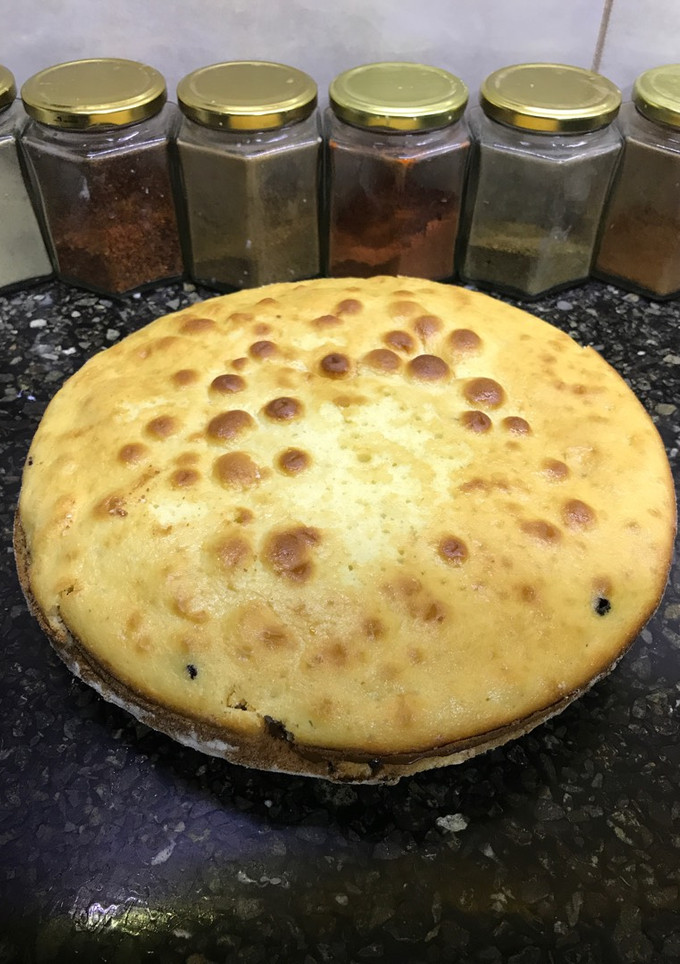 Una foto de Torta de vainilla y chips de chocolate