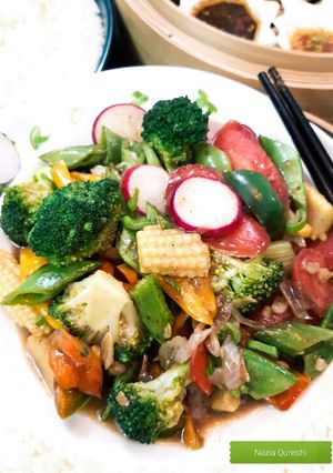 A picture of Stir Fried Vegies.