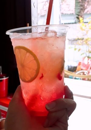 Hình của món Soda dâu tây.