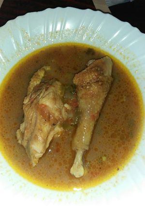 A picture of Stewed chicken.