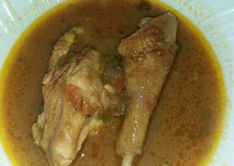 Stewed chicken