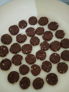 Foto resep Oat chocolate cookies teflon no mixer&egg - cemilan anak 2,5thn