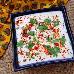 A picture of Aloo Raita.