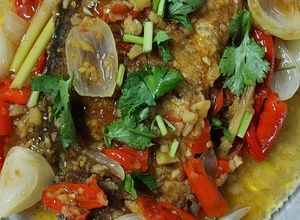 Gambar Siakap Spicy Plum Sauce