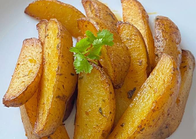 Resep Potato wedges, Enak