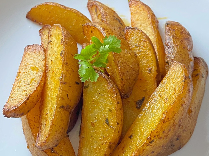 Resep Potato wedges, Enak