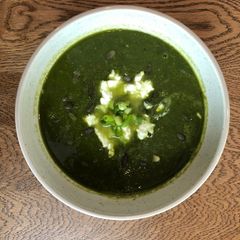 Super Greens Soup You Actually Want to Eat #Vegetarian #Vegan A picture of Super Greens Soup You Actually Want to Eat #Vegetarian #Vegan.