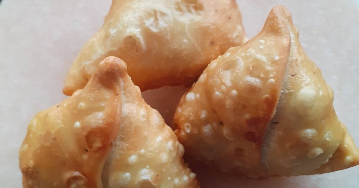 Samosa with wheat flour