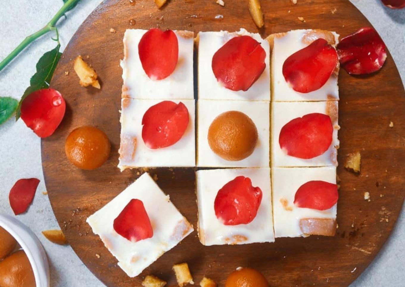 How to Make Any-night-of-the-week Traditional Gulabjamun Cheese cake