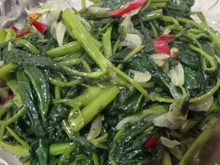 Cara Gampang Menyiapkan Resep Tumis Kangkung Saos Tiram yang Menggugah Selera Anti Ribet, Uenak Banget