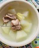 薑絲冬瓜排骨湯