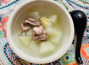 薑絲冬瓜排骨湯 的食譜成品照片