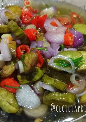Foto resep Sambal Cabe Pete Dadakan